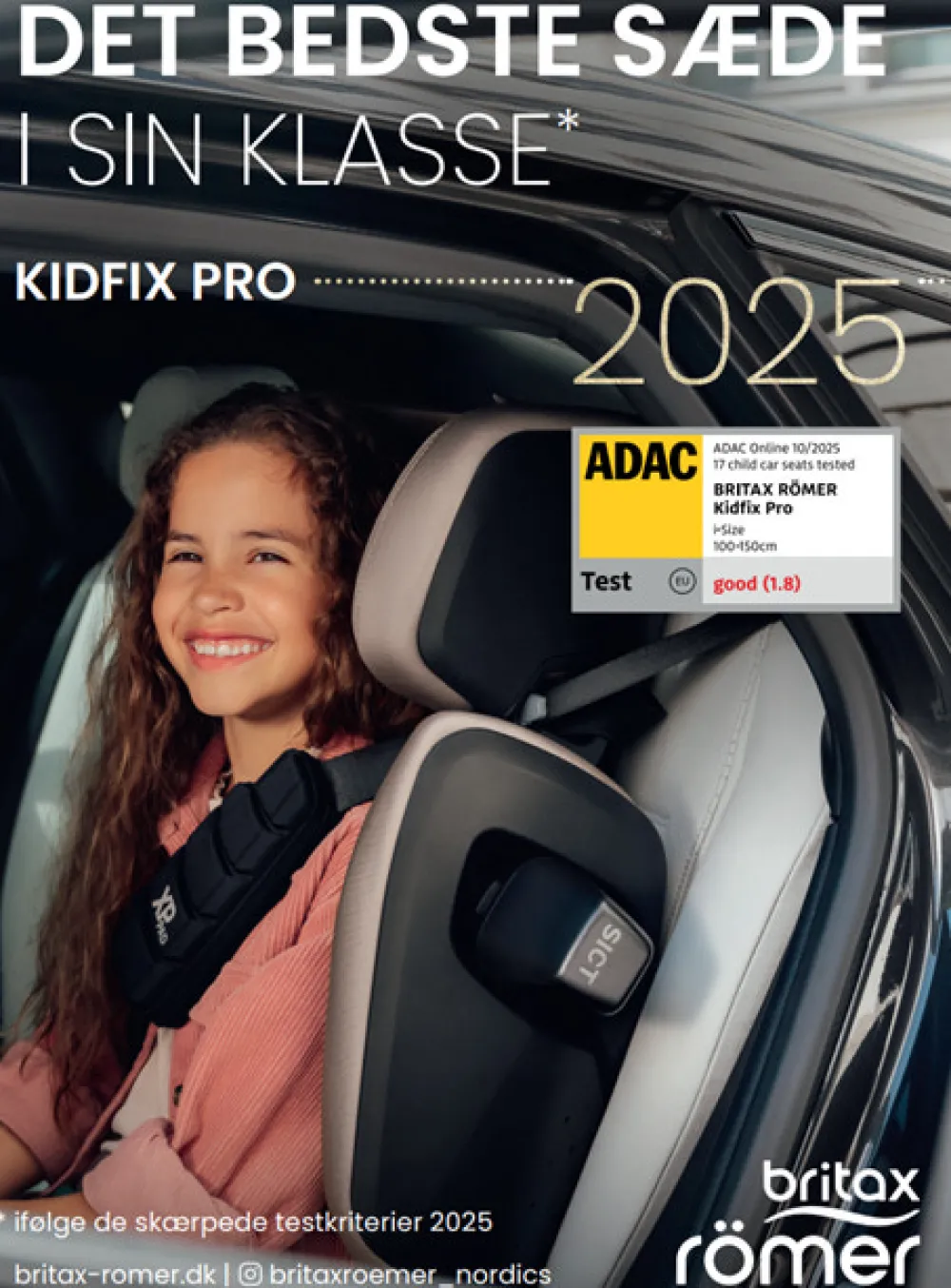 Britax Römer Kidfix Pro Style - Teak- Autostole 100-150 Cm (4-12 År)