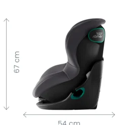 Britax Römer King pro - space black- Autostole 76-150 Cm (15 Mdr.-12 År)
