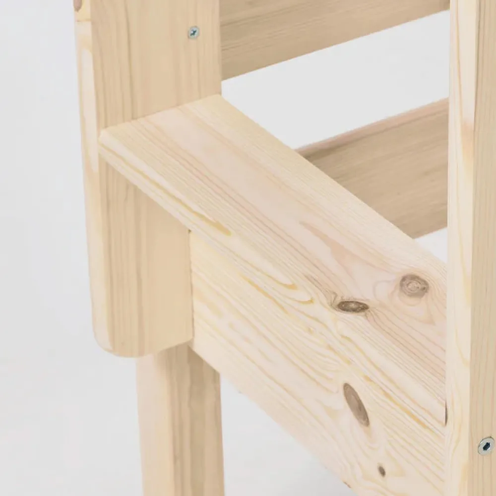 Hoppekids Køjeseng inkl. bund, Eco comfort 70x160 cm. - Natur-Børn Juniorsenge