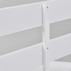 Hoppekids Køjeseng inkl. bund, Eco comfort 90x200 cm. - Hvid-Børn Juniorsenge