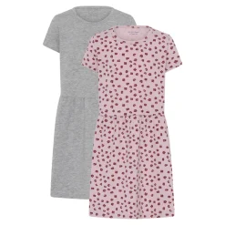 Minymo Kjole ss (2-pak) - 131- Multipack|Kjoler