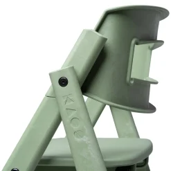 KAOS Klapp højstol foldbar - Genbrugsplast, grøn-Børn Højstole Uden Tilbehør