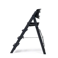 KAOS Klapp højstol foldbar - Genbrugsplast, sort-Børn Højstole Uden Tilbehør