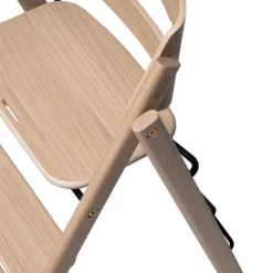 KAOS Klapp højstol foldbar eg inkl. pude - natur-Børn Højstole Med Tilbehør