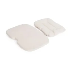 KAOS Klapp højstol foldbar eg inkl. pude - sort-Børn Højstole Med Tilbehør