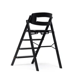 KAOS Klapp højstol foldbar eg inkl. bøjle - sand-Børn Højstole Med Tilbehør