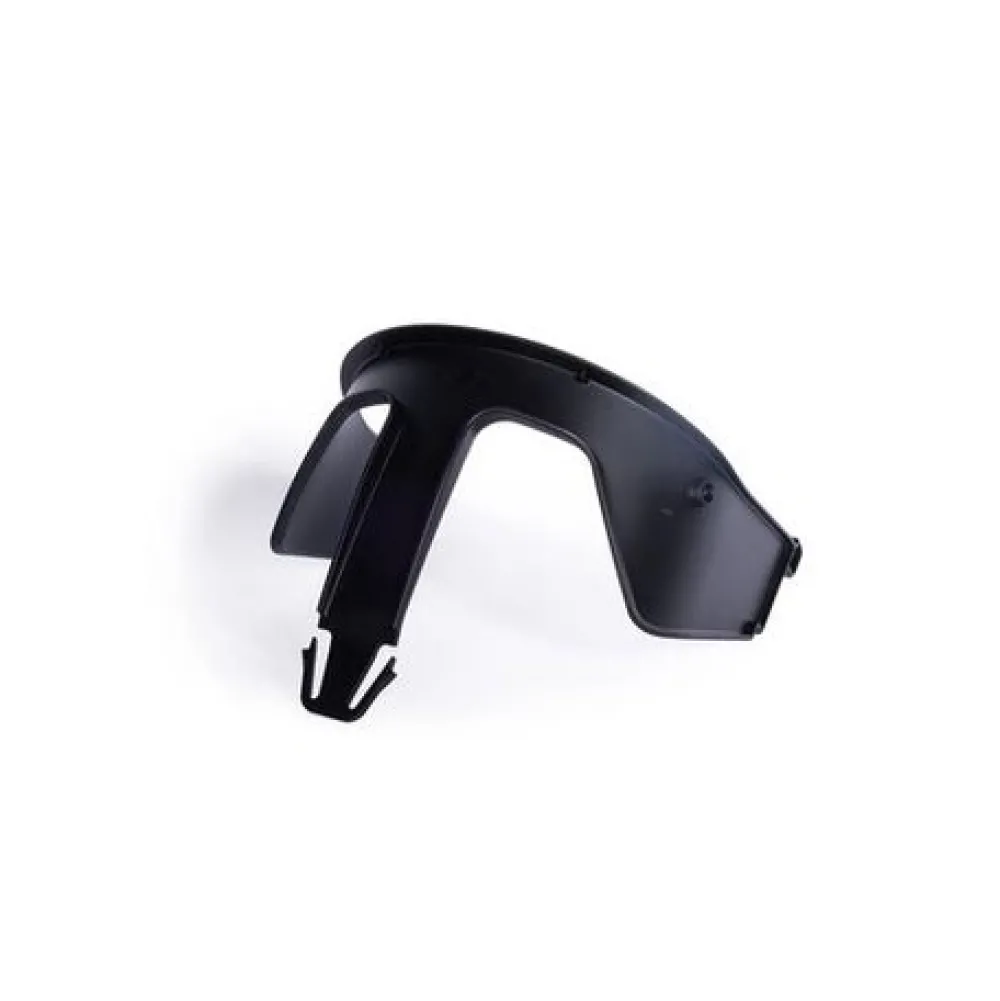 KAOS Klapp højstol foldbar genbrugsplast inkl. bøjle og bakke - sort-Børn Højstole Med Tilbehør