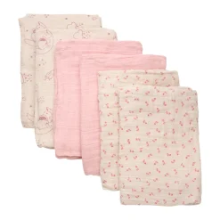 Pippi Øko. stofbleer (6-pak) - Sheer Bliss-Børn Stofbleer & Klude|Stofbleer