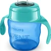 Philips Avent Kop med blød drikketud, 200 ml. - Blå- Træningskopper Og Flasker