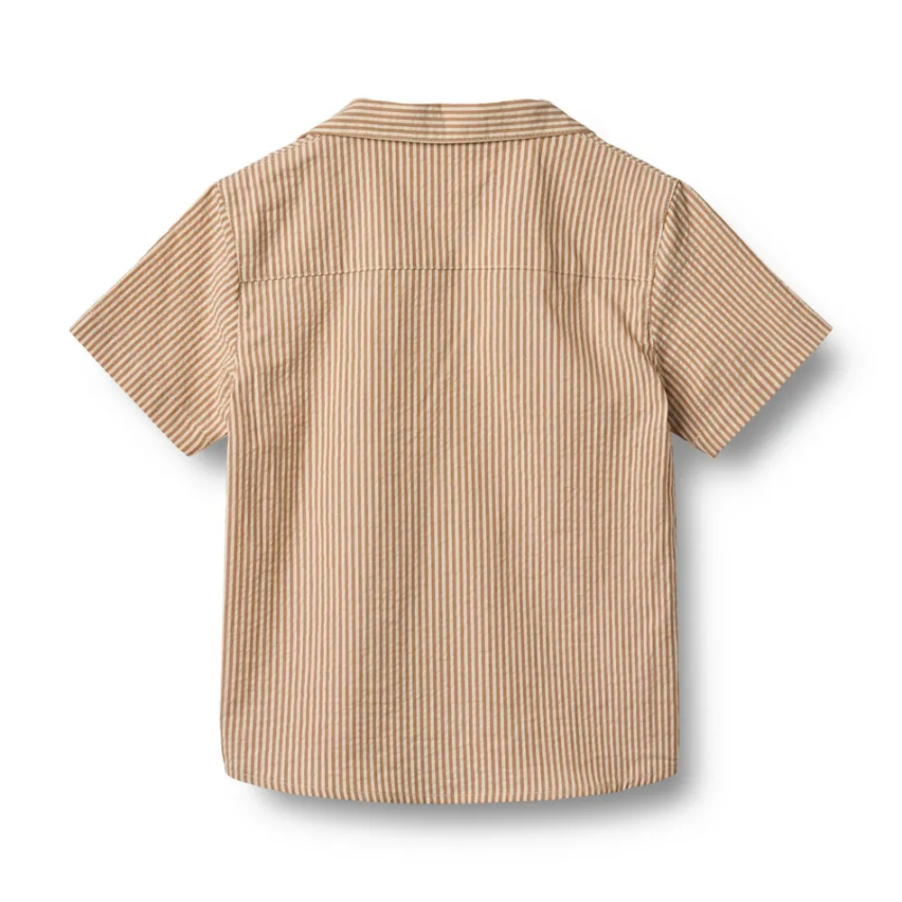 Wheat Kortærmet Skjorte Anker - 5078- Skjorter