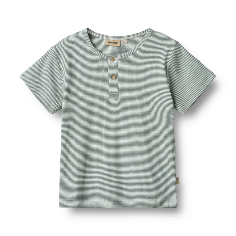 Wheat Kortærmet T-shirt Lumi - 9442- T-Shirts & Toppe