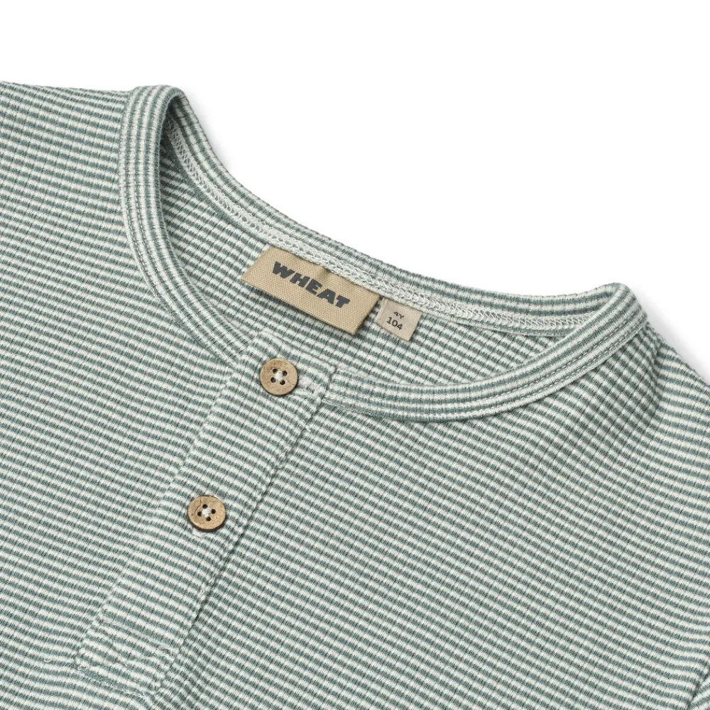 Wheat Kortærmet T-shirt Lumi - 9442- T-Shirts & Toppe