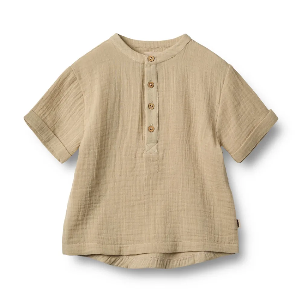 Wheat Kortærmet T-shirt Svend - 9441- T-Shirts & Toppe|Skjorter