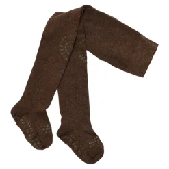 GOBABYGO Kravle Strømpebukser - CHOCOLATE- Strømpebukser