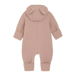 HUTTEliHUT Køredragt m. ører Uld Fleece - Mahogany Rose- Køredragter|Ulddragter