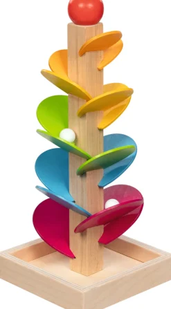 Goki Kuglespil med lydkaskade- Trælegetøj