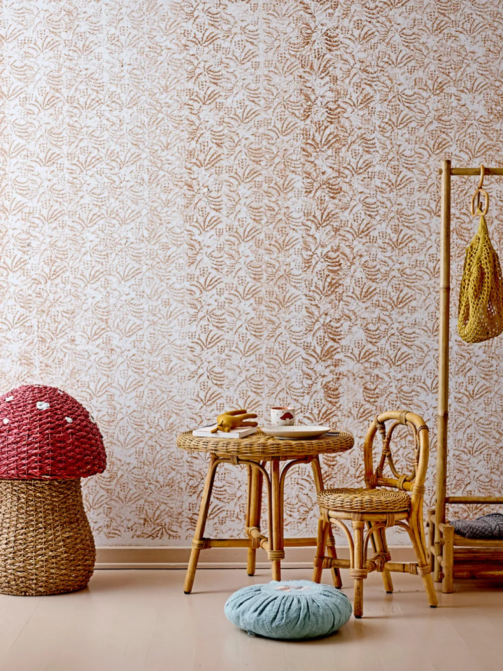 Bloomingvillemini Kurv m/låg, rød-Børn Kurve