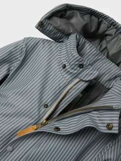 Lil' Atelier Ladry10 Regndragt - Ultimate Grey- Regntøj