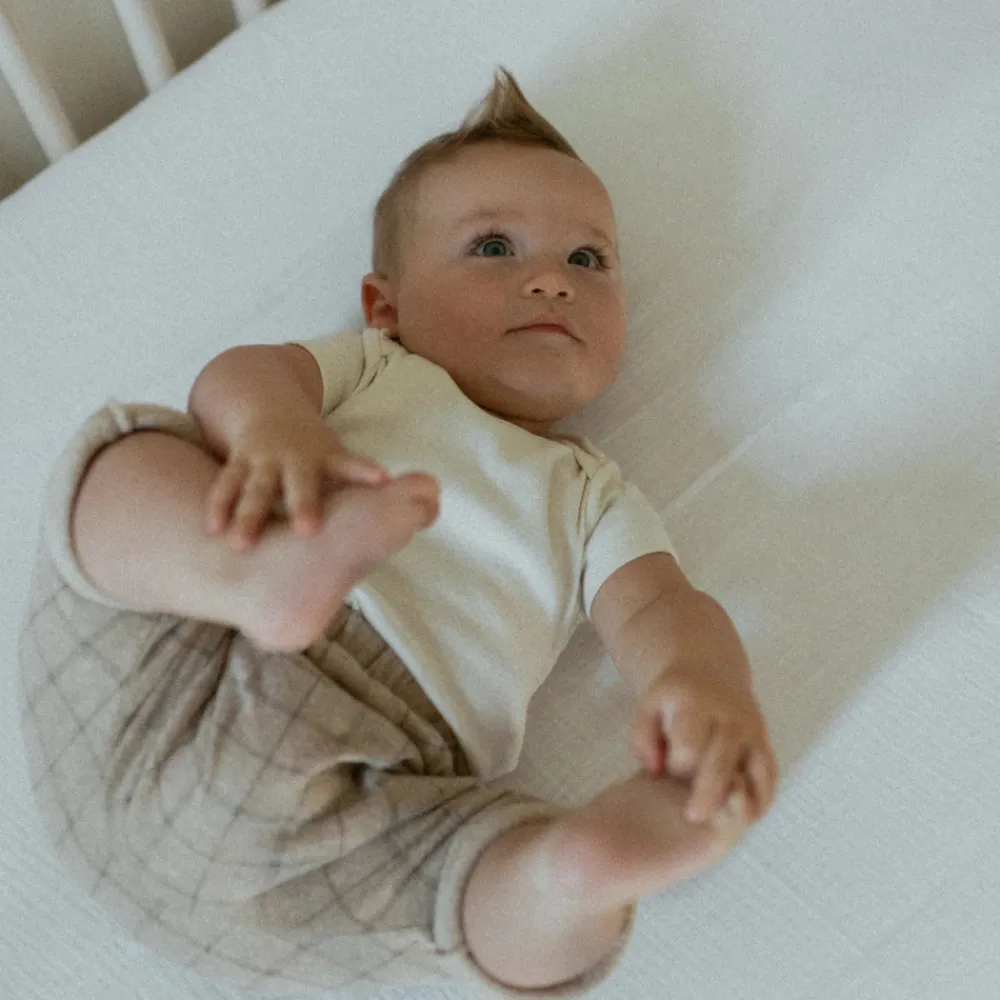 TISU Lagen 60x120 cm. - cream-Børn Lagner & Vådliggerlagner