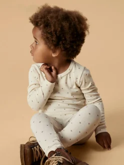Lil' Atelier Lalo Tai Leggings - Turtledove- Leggings