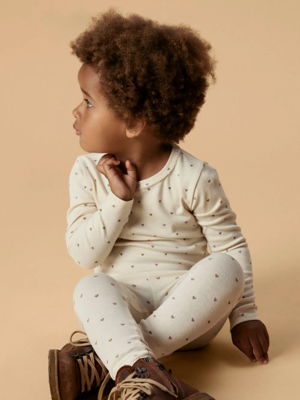 Lil' Atelier Lalo Tai Leggings - Turtledove- Leggings