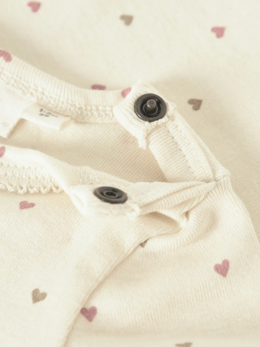 Lil' Atelier Lalo Tig Langærmet Body - Turtledove- Bodystocking Langærmet