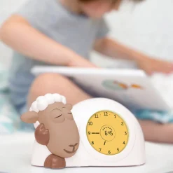 ZAZU Lampe/Sleep Trainer Sam - Brun-Børn Lamper