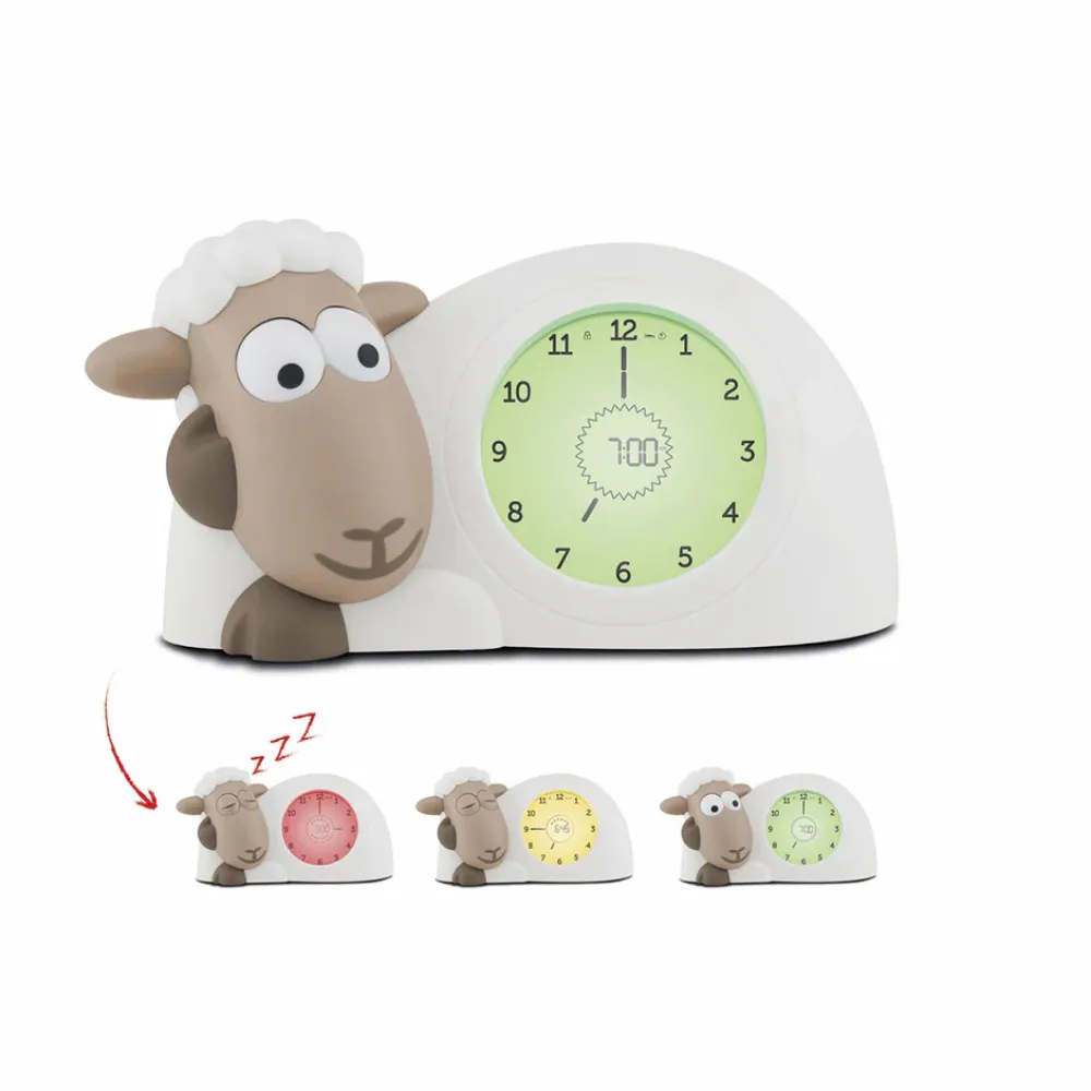 ZAZU Lampe/Sleep Trainer Sam - Brun-Børn Lamper