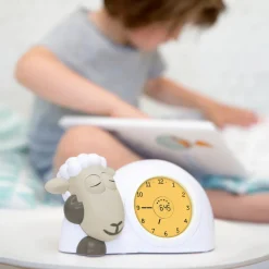 ZAZU Lampe/Sleep Trainer Sam - Taupe-Børn Lamper