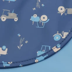 CeLaVi Lang PU hagesmæk 2-pak - blue heaven- Hagesmække