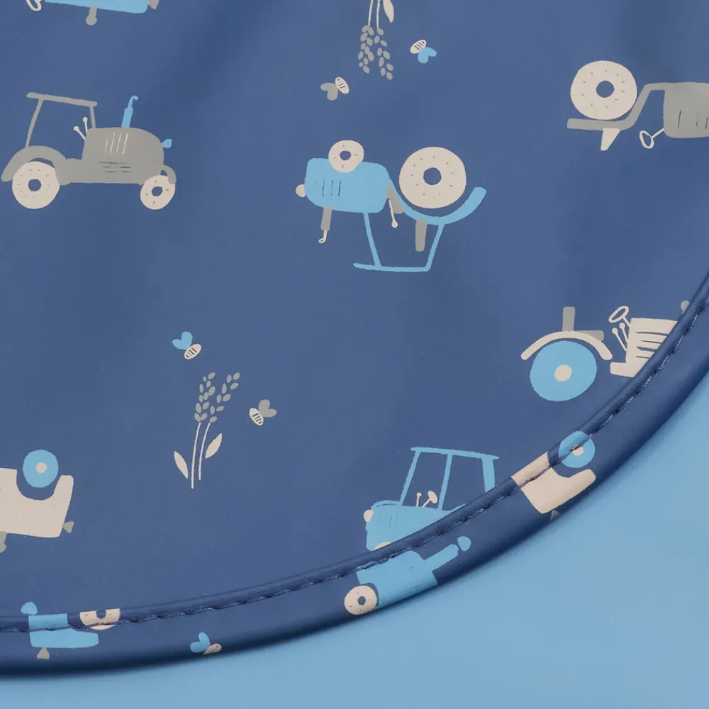 CeLaVi Lang PU hagesmæk 2-pak - blue heaven- Hagesmække