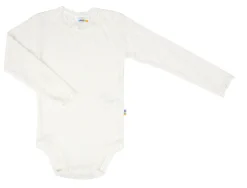 Joha Langærmet Body - Natur- Uldbodyer|Bodystocking Langærmet