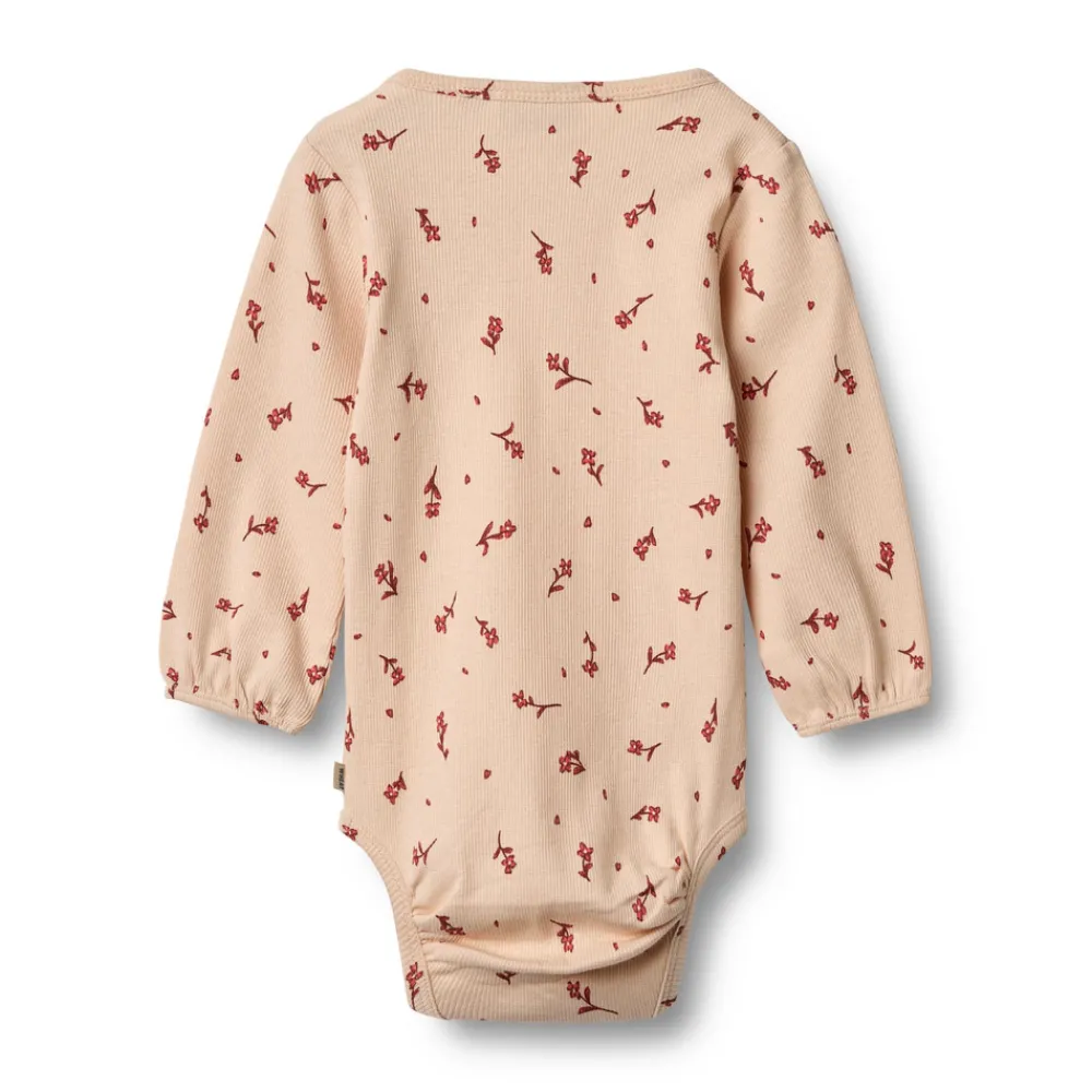 Wheat Langærmet Body Elmine - 9439- Bodystocking Langærmet