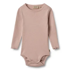 Wheat Langærmet Rib Body Regitze - 2487- Bodystocking Langærmet