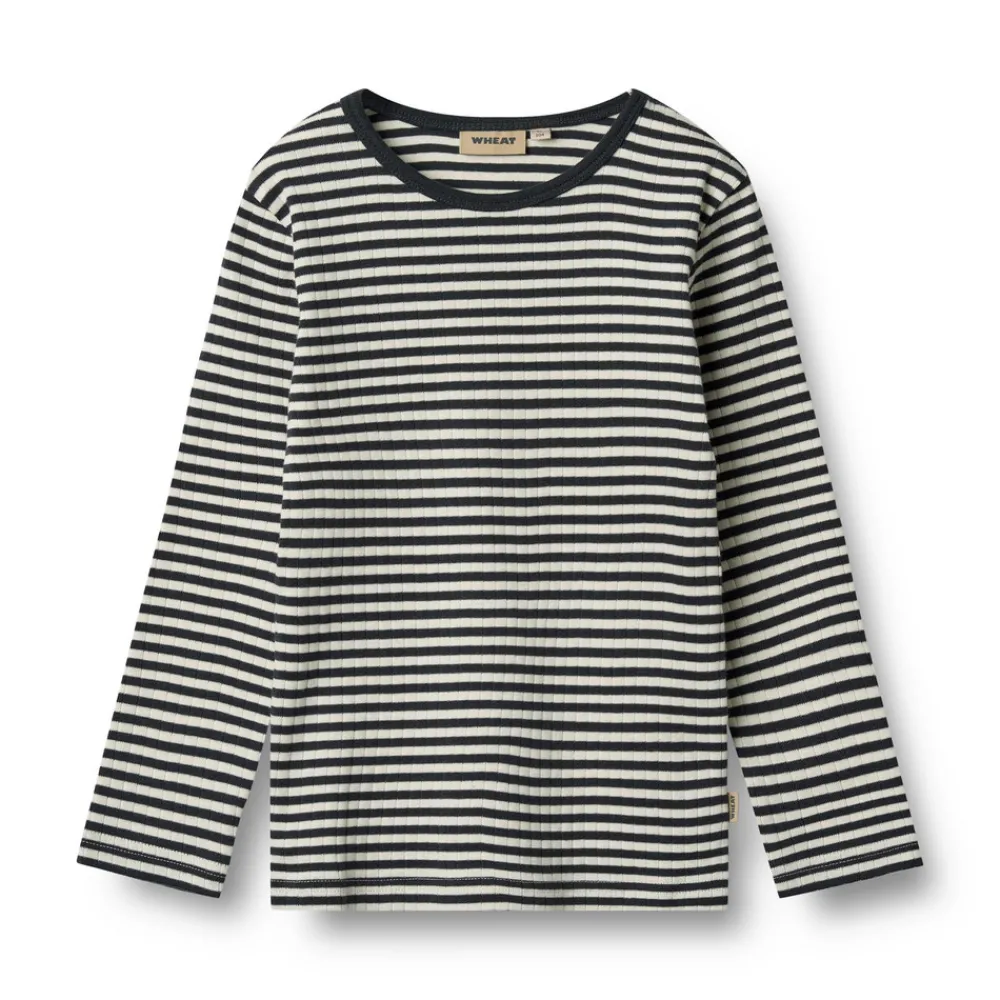 Wheat Langærmet T-shirt Stig - 9432- Bluser