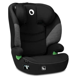 Lionelo Lars i-size - black grey- Autostole 100-150 Cm (4-12 År)