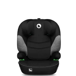 Lionelo Lars i-size - black grey- Autostole 100-150 Cm (4-12 År)