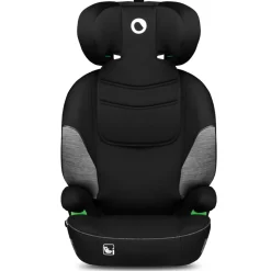 Lionelo Lars i-size - black grey- Autostole 100-150 Cm (4-12 År)