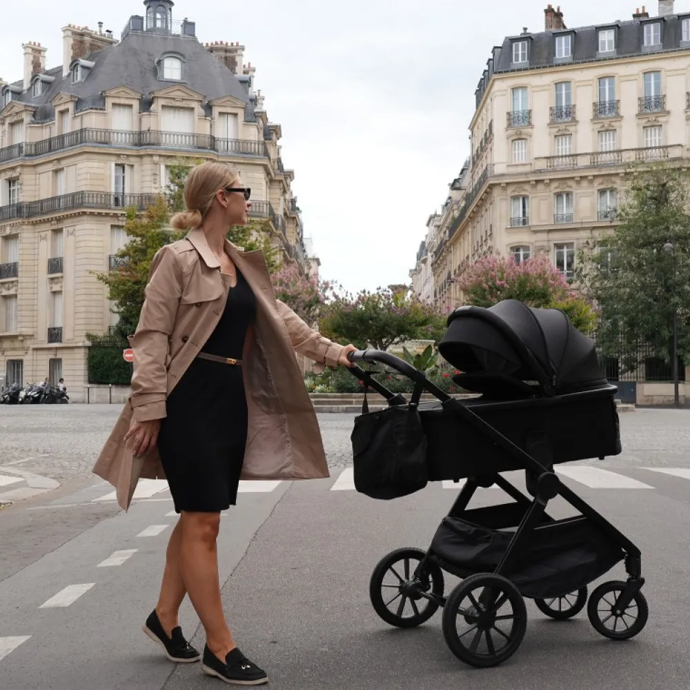 Lionelo Layla 3i1 - grey stone- Kombivogne Med Flade Sæder|Vognpakker