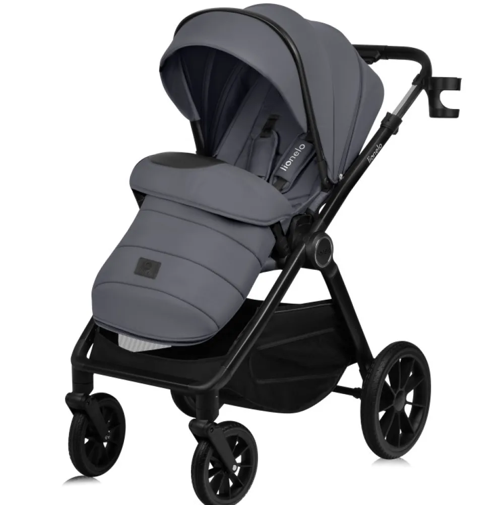 Lionelo Layla 3i1 - grey stone- Kombivogne Med Flade Sæder|Vognpakker