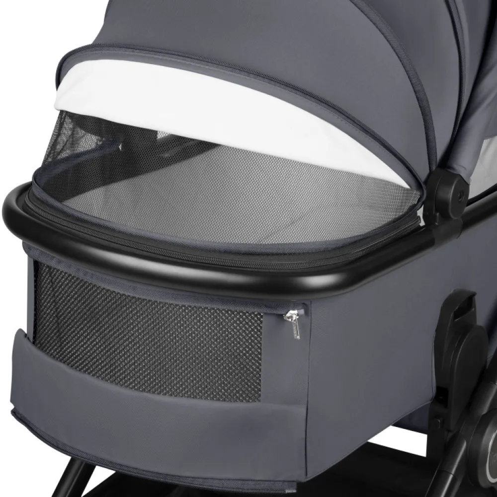 Lionelo Layla 3i1 - grey stone- Kombivogne Med Flade Sæder|Vognpakker