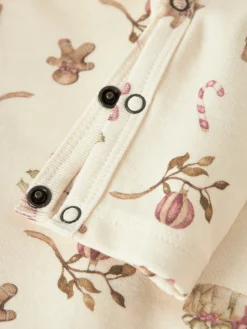 Lil' Atelier Layo Gip Heldragt - Turtledove- Juletøj|Heldragter U. Fod