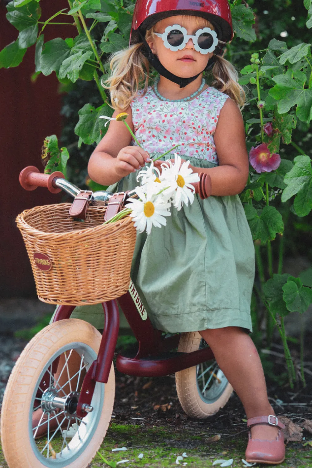 Trybike Løbecykel, 2-hjulet, Vintage rød- Løbecykler & Cykler