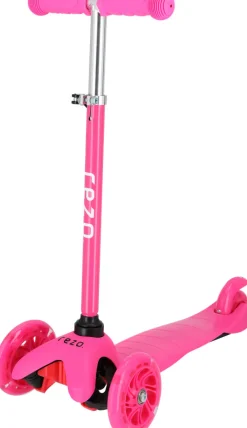 REZO Løbehjul med lys pink- Løbehjul & Rulleskøjter