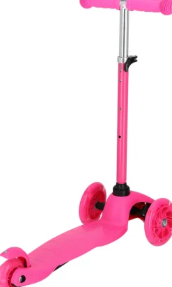 REZO Løbehjul med lys pink- Løbehjul & Rulleskøjter