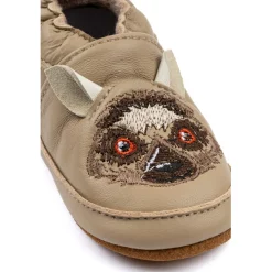 Mikk-Line Læder Slipper - 3D - DOESKIN- Hjemmesko