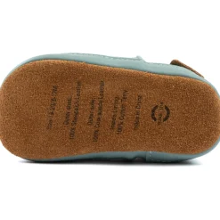 Mikk-Line Læder Slipper - 3D - GREEN BAY- Hjemmesko