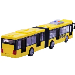 MOTOR-112 Ledbus m/lys og lyd 44cm- Legetøjsbiler