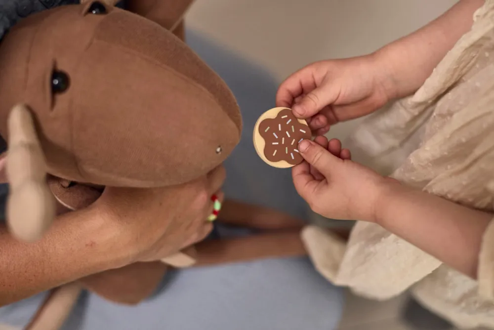 Filibabba Legekuffert - Bagesæt i træ- Køkkenleg