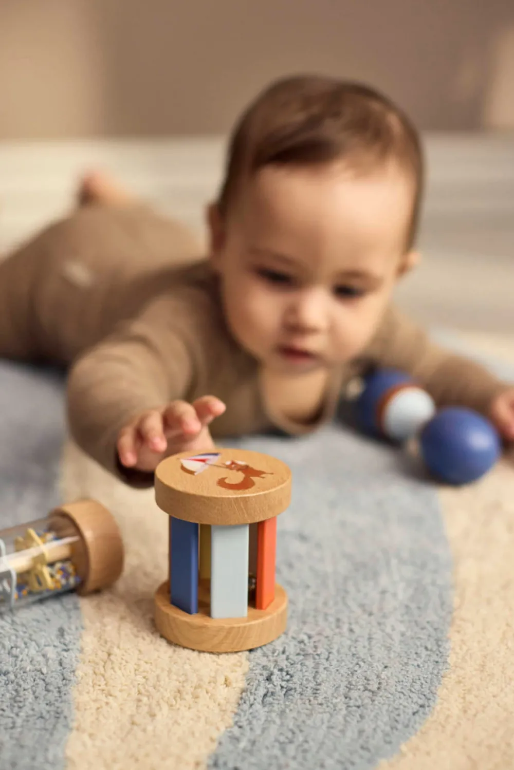 Filibabba Legekuffert - Mit første sanselegetøj i træ- Rolleleg